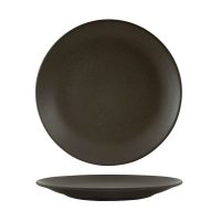 Zuma Charcoal Round Coupe Plate - 260mm (Pack of 6)