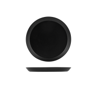 Zuma Charcoal Round Tapered Plate - 240mm (Pack of 6)