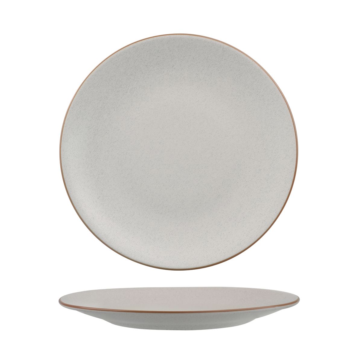 Zuma Mineral Round Coupe Plate - 260mm (Pack of 6)