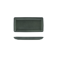 Zuma Forest Ribbed Rectangular Platter - 250x125mm (Pack of 6)