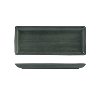 Zuma Forest Ribbed Rectangular Platter - 335x140mm (Pack of 6)