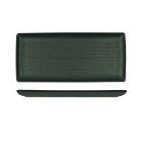 Zuma Forest Rectangle Ribbed Platter - 365x160mm (Pack of 6)