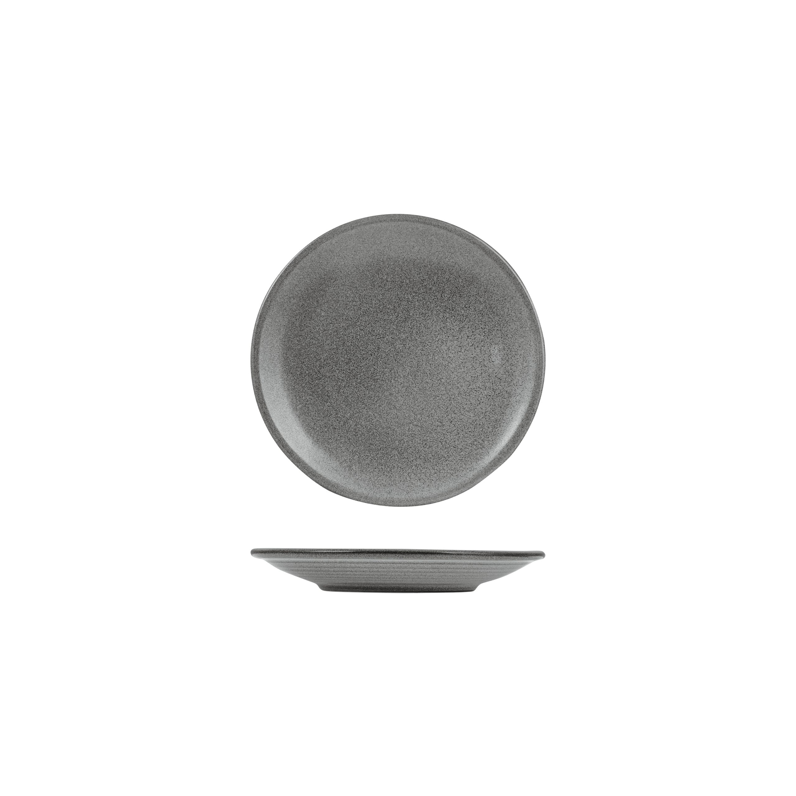 Zuma Gravel Round Coupe Plate - 180mm (Pack of 6)