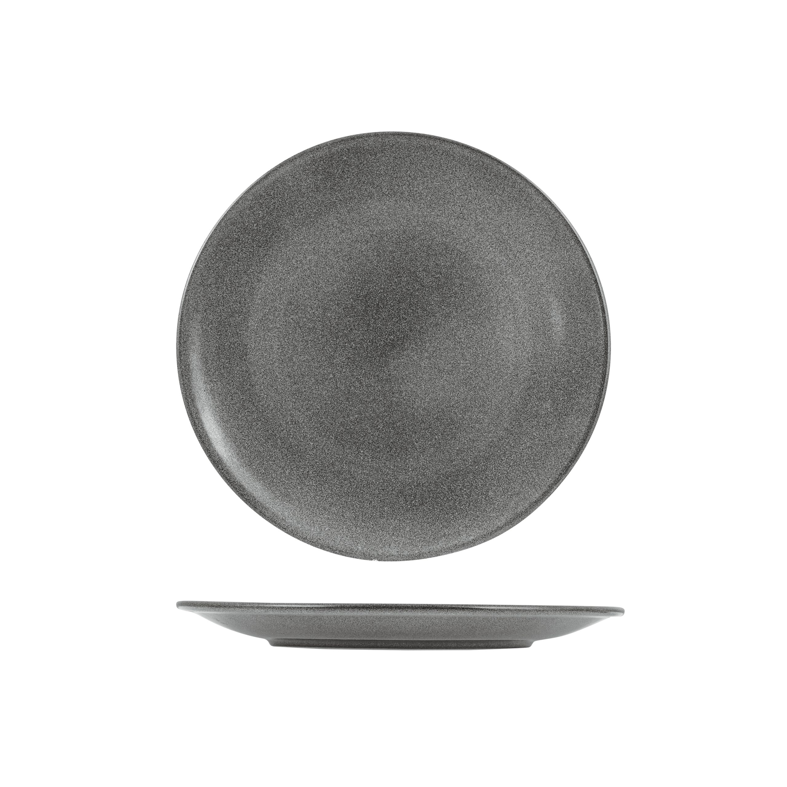 Zuma Gravel Round Coupe Plate - 285mm (Pack of 6)