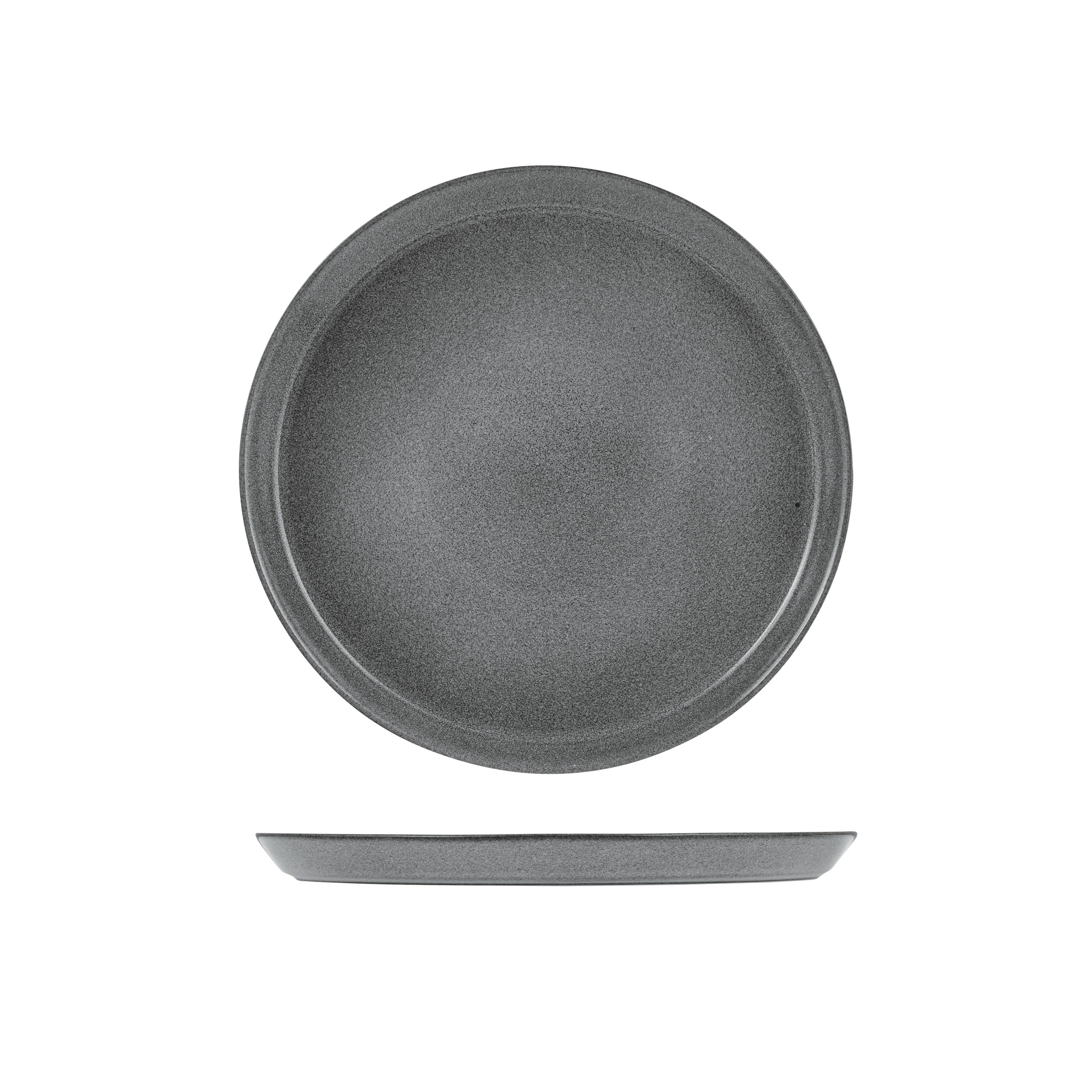 Zuma Gravel Round Tapered Plate - 280mm (Pack of 6)