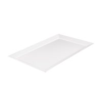 Ryner Rectangular Platter - Wide Rim - 480x300mm - White (Pack of 3)