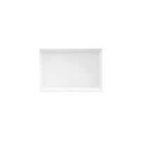 Ryner Melamine Rectangular Platter - White - 250x170mm (Pack of 6)