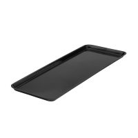 Ryner Melamine Rectangle Sandwich Platter - Black - 500x180mm (Pack of 6)