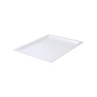 Ryner Melamine 1/2 Size Melamine Food Pan - 325x265mm - White (Pack of 6)