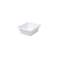 Ryner Melamine 1/6 Size Melamine Food Pan - 176x162mm - White (Pack of 6)