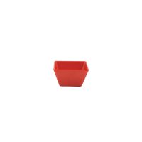 Ryner Melamine Square Bowl - 70x70mm - Red (Pack of 12)