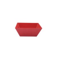 Ryner Melamine Square Bowl - 300x300mm - Red (Pack of 3)