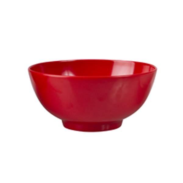 Ryner Melamine Noodle Bowl - 150mm - Red (Pack of 12)