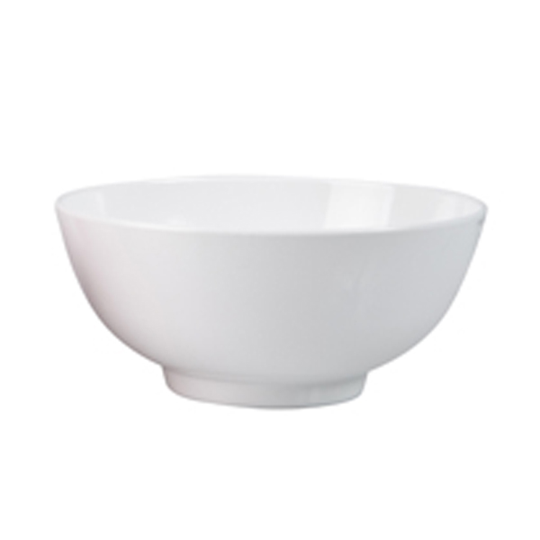 Ryner Melamine Noodle Bowl - 175mm - White (Pack of 12)