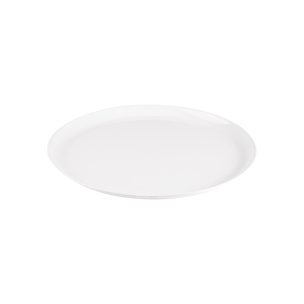 Ryner Melamine Pizza Plate - 330mm - White (Pack of 6)