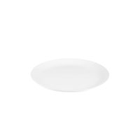 Ryner Melamine Round Coupe Platter - 400mm - White (Pack of 3)