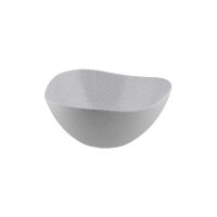 Ryner Melamine Stone White Bowl - 7000ml (Pack of 3)