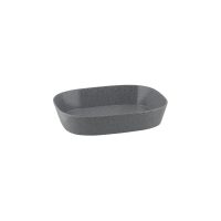 Ryner Melamine Stone Grey 1/2 Size Rectangular Dish - 3750ml (Pack of 3)