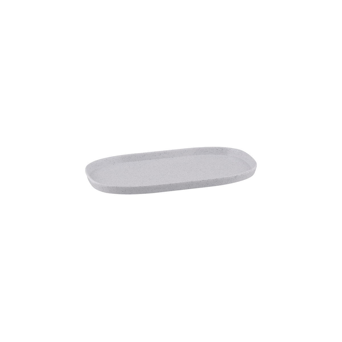 Ryner Melamine Stone White 1/3 Size Rectangular Dish - 325x175mm (Pack of 6)