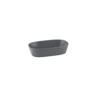 Ryner Melamine Stone Grey 1/4 Size Rectangular Dish - 1650ml (Pack of 3)