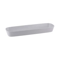 Ryner Melamine Rect Dish - 2/4 Size - 65mm Deep (Pack of 3)