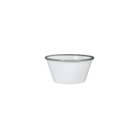 Ryner Melamine Evoke Rim Round Bowl - Grey Rim - 475ml (Pack of 12)