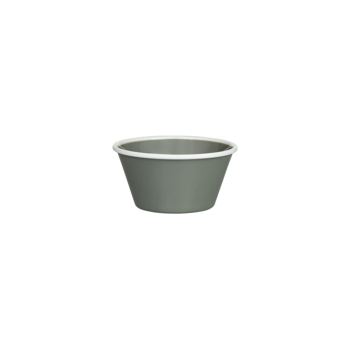 Ryner Buffetware Evoke Round Bowl - Grey With White Rim - 475ml (Pack of 12)
