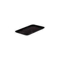 Ryner Melamine Black Marble Rectangular Coupe Platter - 330x230mm (Pack of 6)