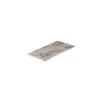 Ryner Melamine White Marble Rectangular Platter - 325x175mm (Pack of 3)