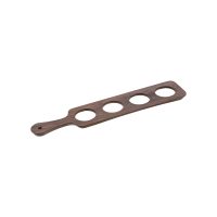 Ryner Melamine Wood Deco Rectangular Tasting Board - 4 Hole - 320x92mm (Pack of 12)