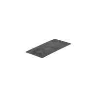 Ryner Melamine Dark Concrete Flat Rectangular Platter - 325x175mm (Pack of 6)