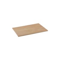 Ryner Melamine Oak White Flat Rectangular Platter - 325x265mm (Pack of 6)