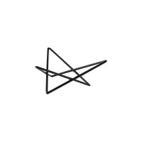 Ryner Buffetware Star Riser - 260x230mm - Black