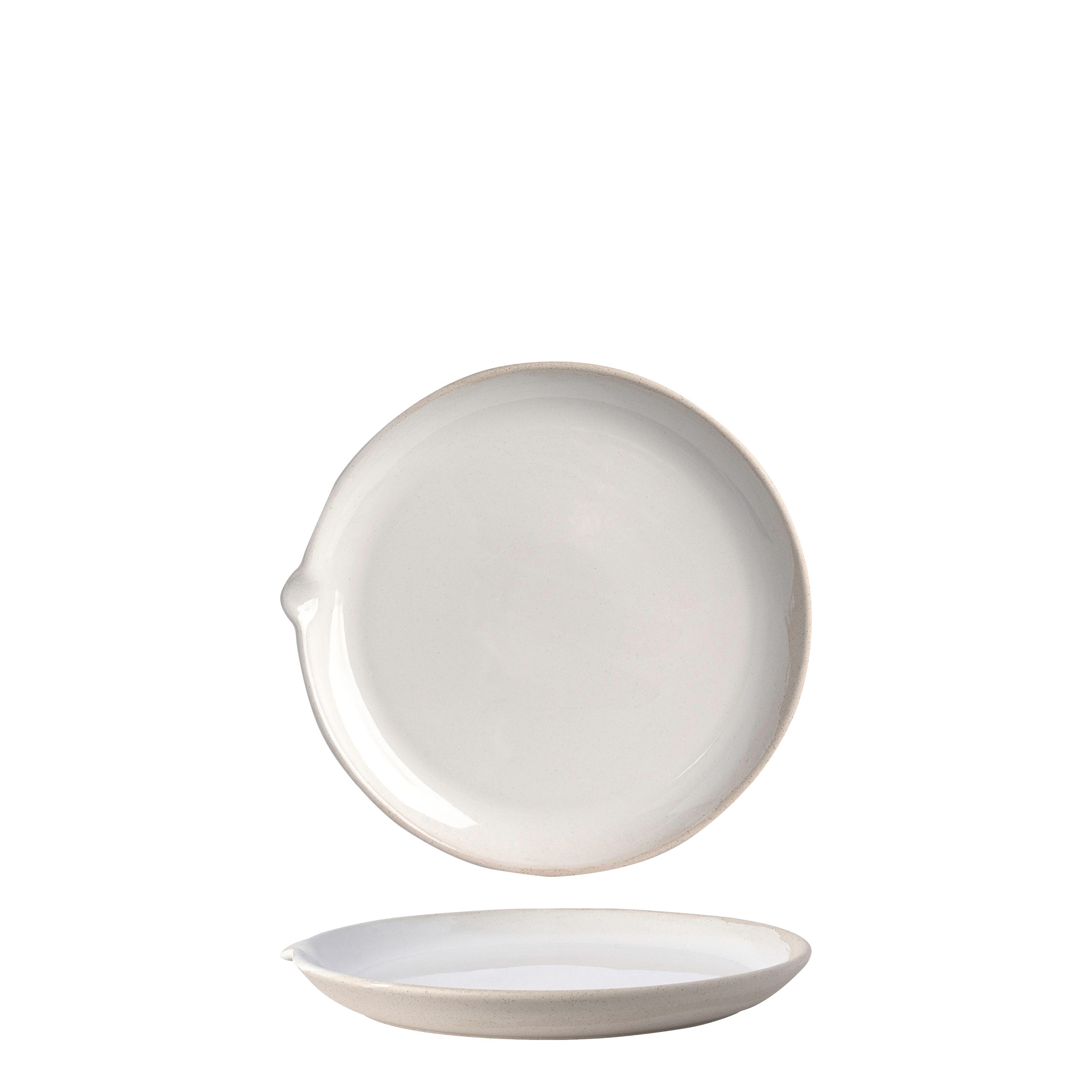 POTTR Gembrook White Round Coupe Plate - 263x255mm (Pack of 4)
