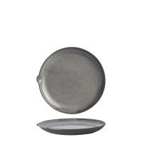 POTTR Gembrook Grey Round Coupe Plate - 263x255mm (Pack of 4)