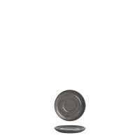 POTTR Gembrook Grey Espresso Saucer - 122mm (Pack of 6)