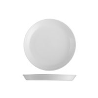 POTTR Finn White Round Tapered Plate - 230mm (Pack of 6)