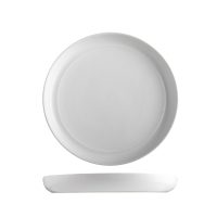 POTTR Butler White Round Stackable Plate - 230mm (Pack of 6)