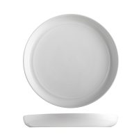 POTTR Butler White Round Stackable Plate - 250mm (Pack of 6)