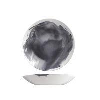 POTTR Aspen Black Smoke Coupe Bowl - 600ml (Pack of 4)