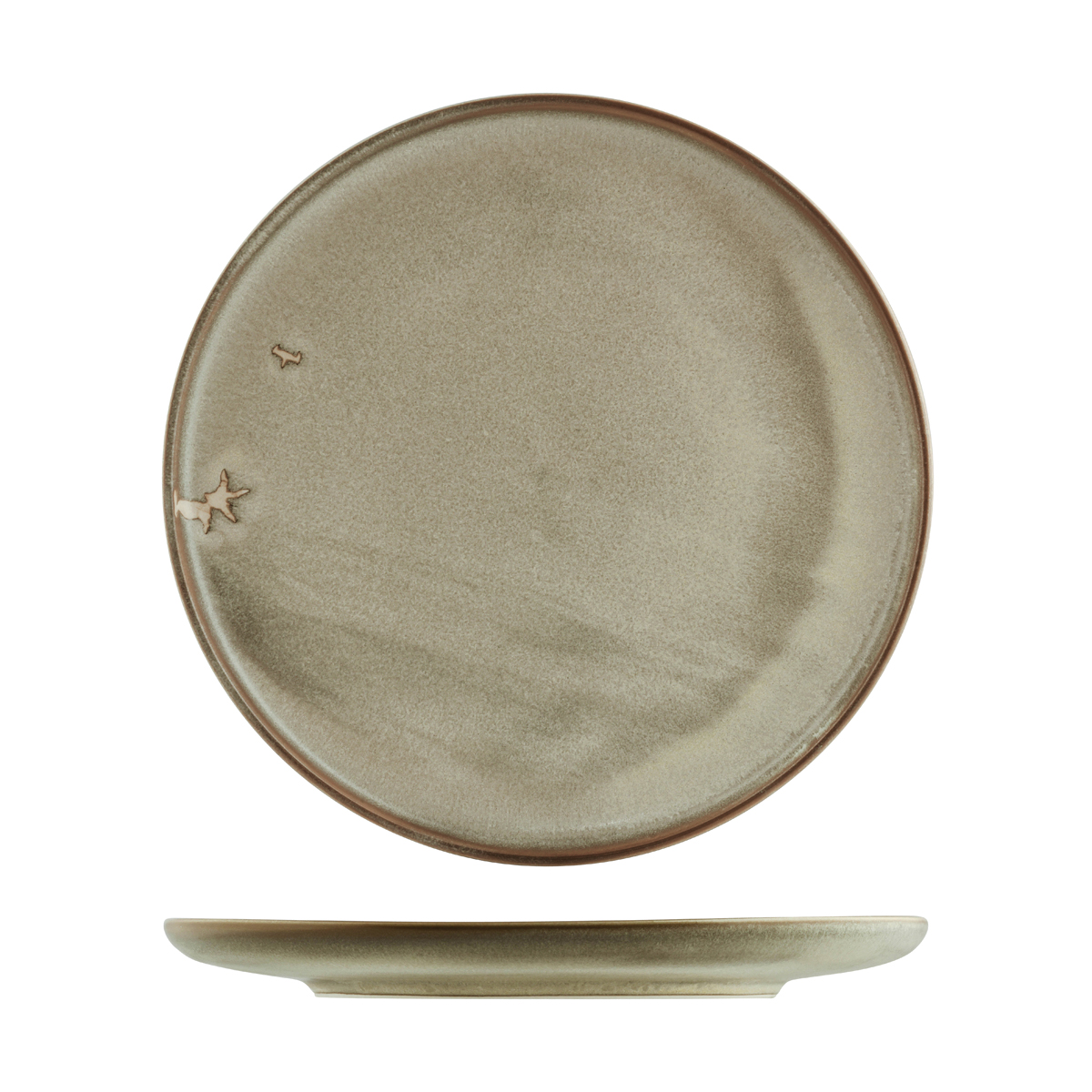 Moda Porcelain Chic Round Coupe Plate - 290mm (Pack of 6)
