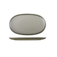 Moda Porcelain Chic Oval Coupe Plate - 250x150mm (Pack of 6)
