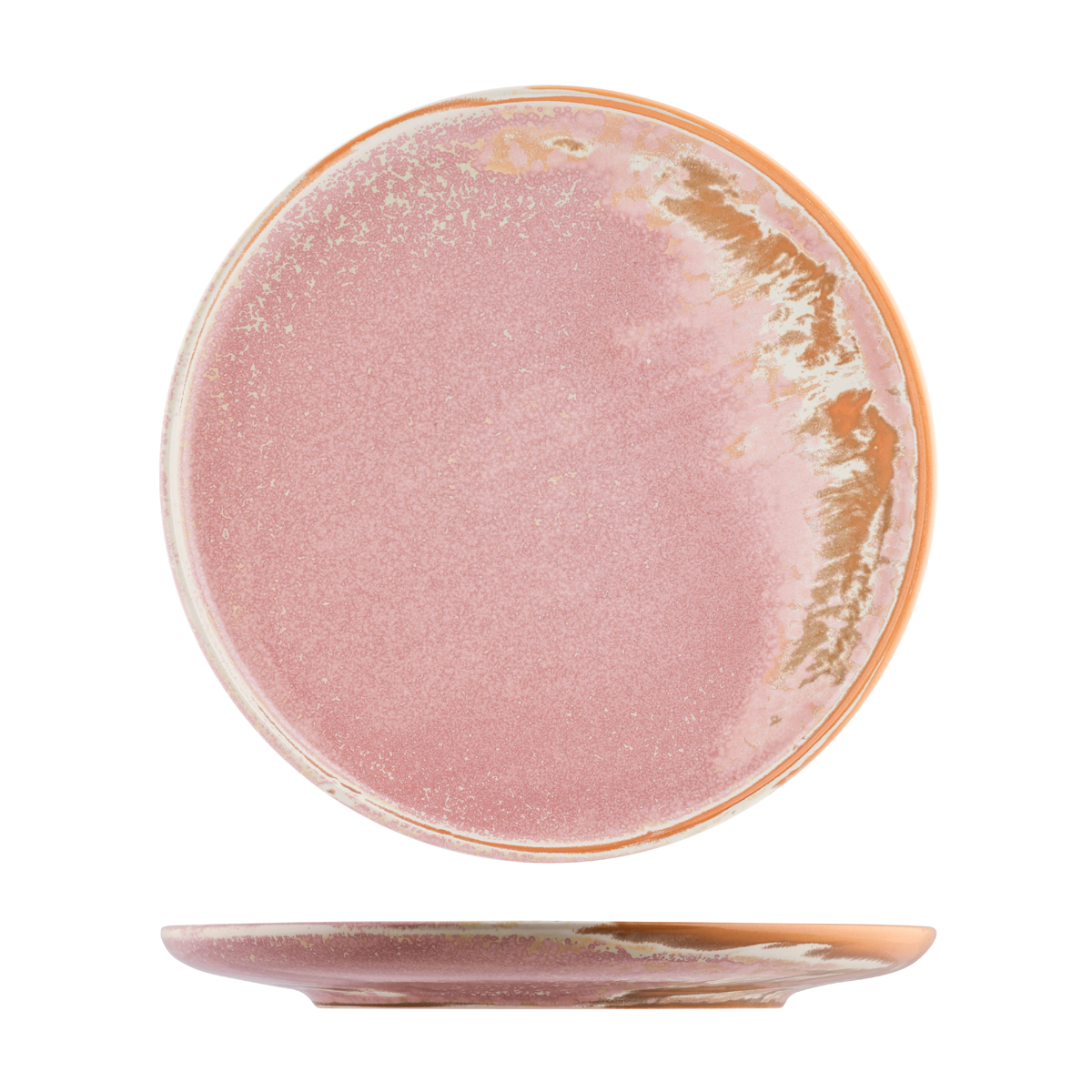 Moda Porcelain Icon Round Coupe Plate - 290mm (Pack of 6)