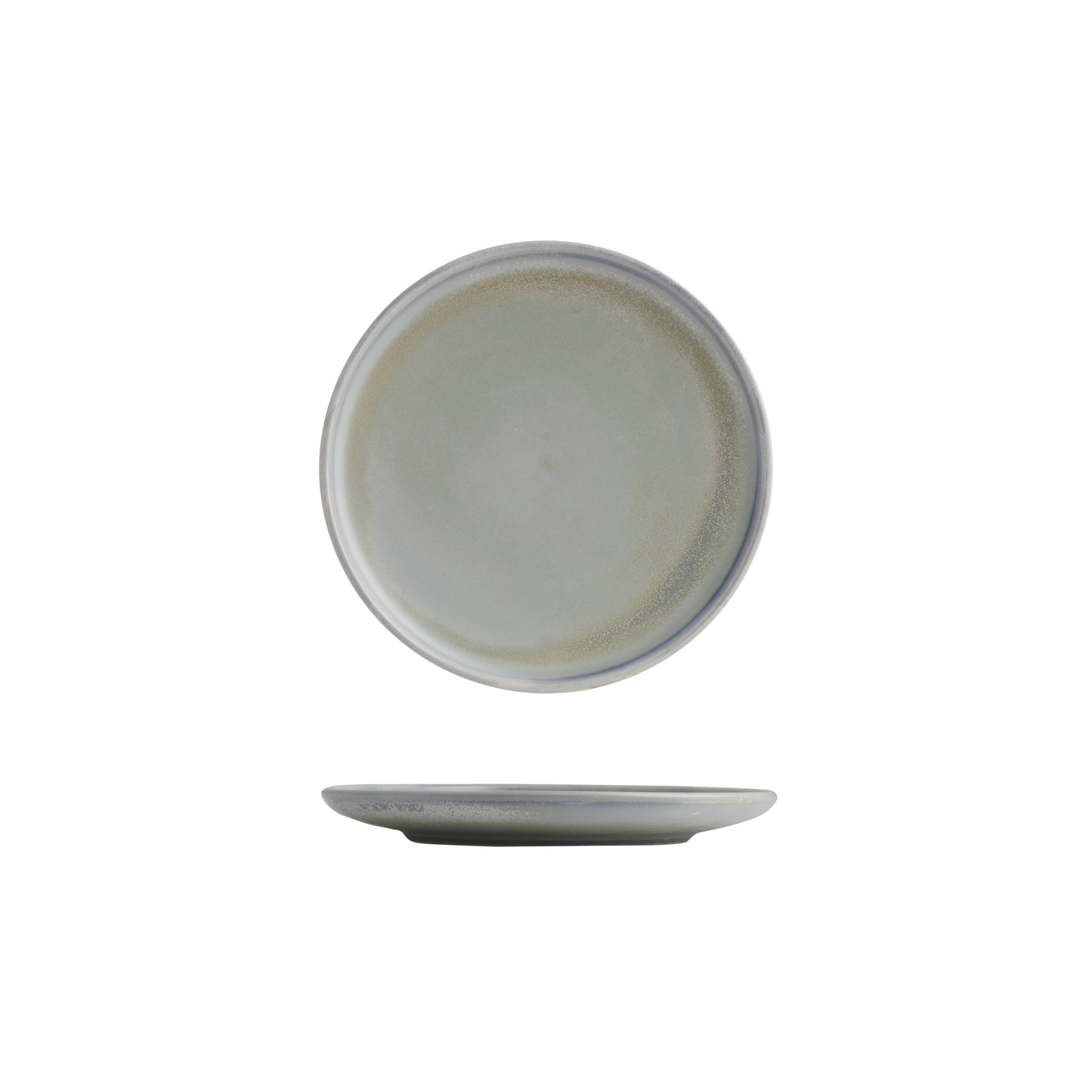 Moda Porcelain Cloud Round Coupe Plate - 200mm (Pack of 6)