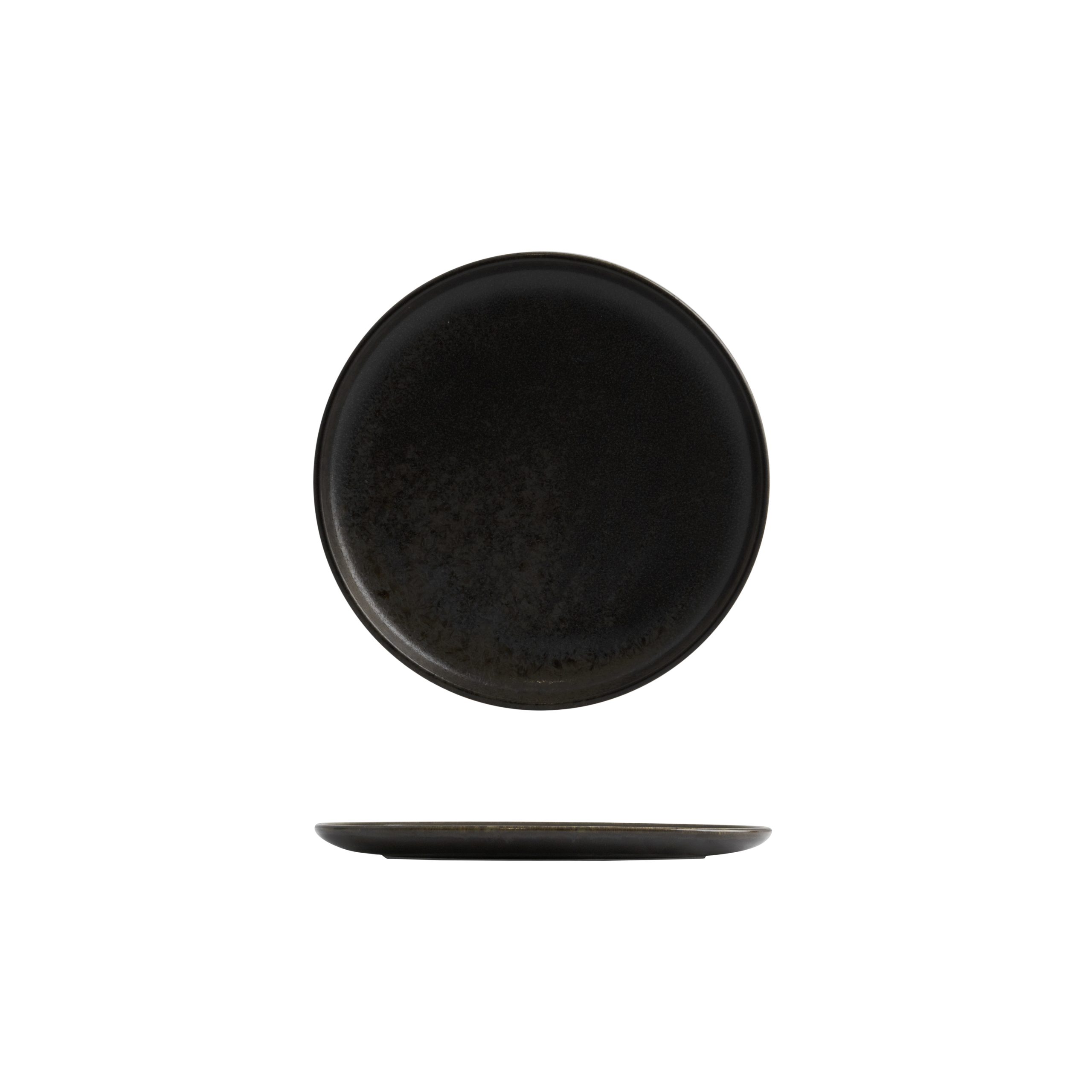 Moda Porcelain Earth Round Coupe Plate - 200mm (Pack of 6)