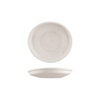 Moda Porcelain Snow Organic Bowl / Plate - 225x205mm (Pack of 6)