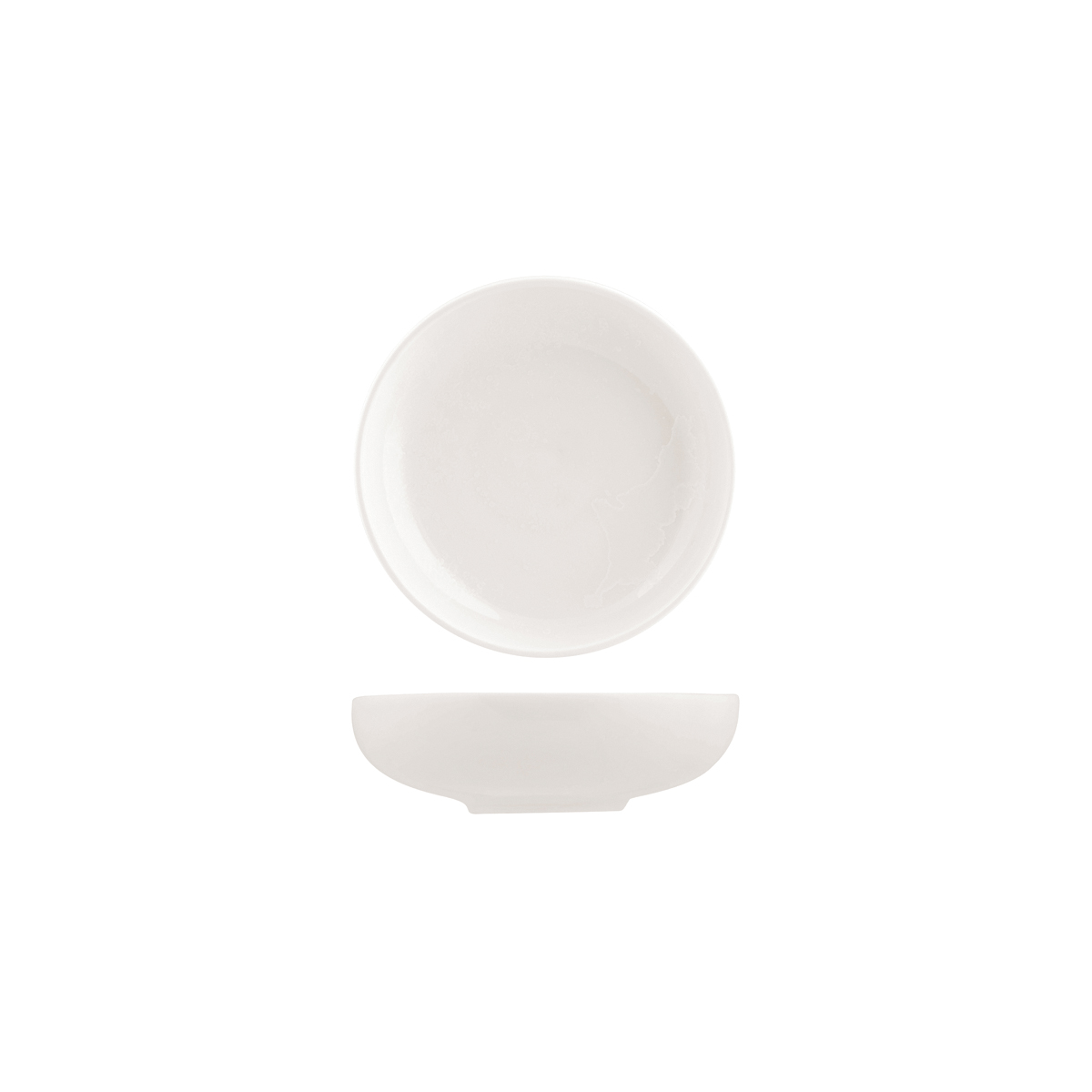 Moda Porcelain Snow Share Bowl - 380ml (Pack of 6)