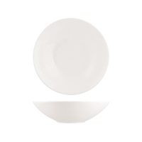 Moda Porcelain Snow Round Deep Bowl - 2650ml (Pack of 3)