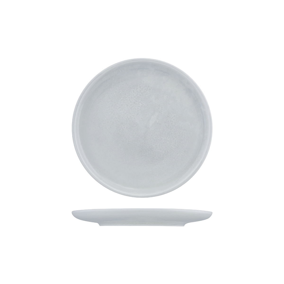 Moda Porcelain Willow Round Coupe Plate - 200mm (Pack of 6)