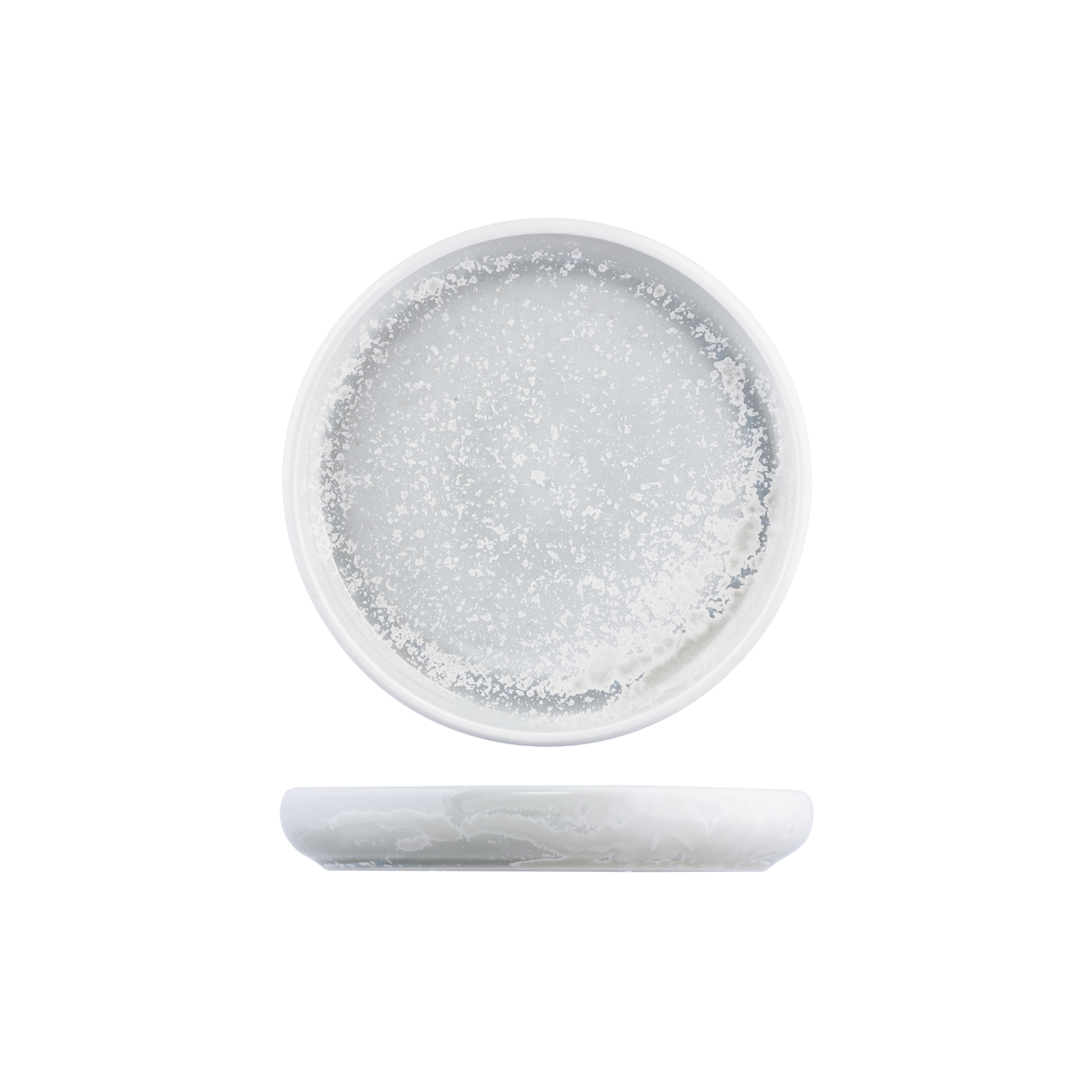 Moda Porcelain Willow Stacka Round Plate - 182mm (Pack of 6)